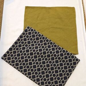 Pottery barn and crate and barrel decorative pillow cases
